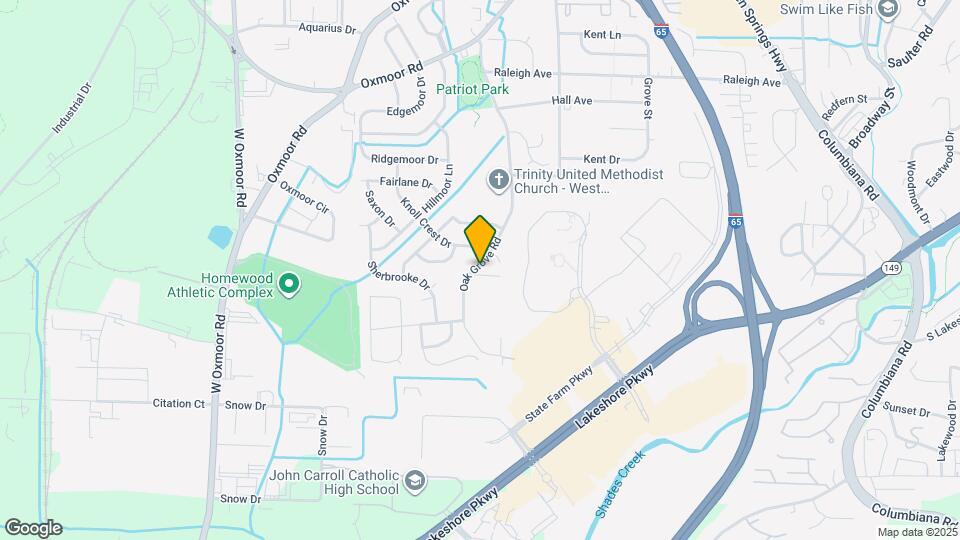 969 Oak Grove Rd Map and Location Details