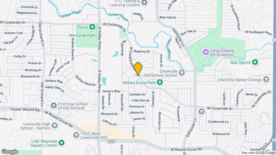2038 Biscayne Dr Map and Location Details