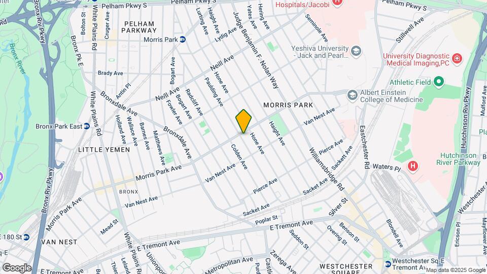 1744 Paulding Ave Mapa y Detalles de la Ubicación