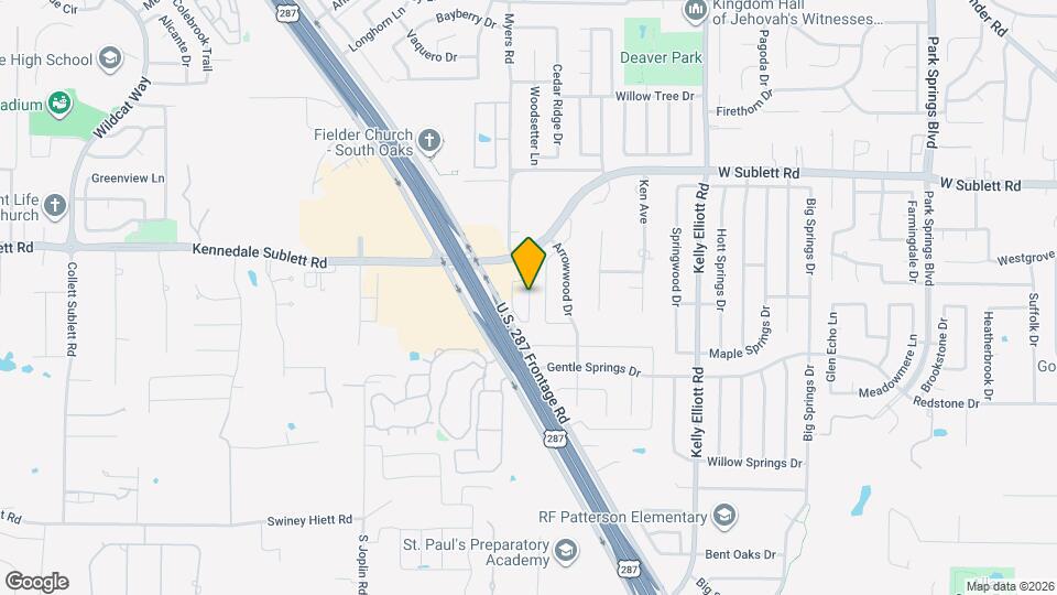 6215 Roby Dr Map and Location Details