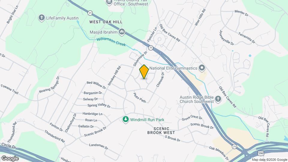 6914 Rifle Bend Map and Location Details