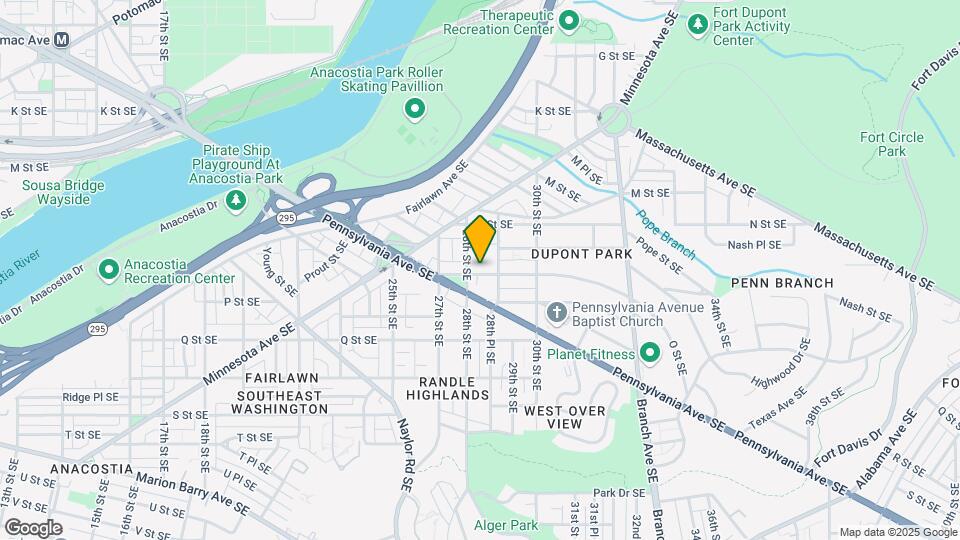 2806 O St SE Map and Location Details