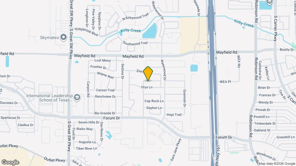 2147 Edgewood Dr Map and Location Details