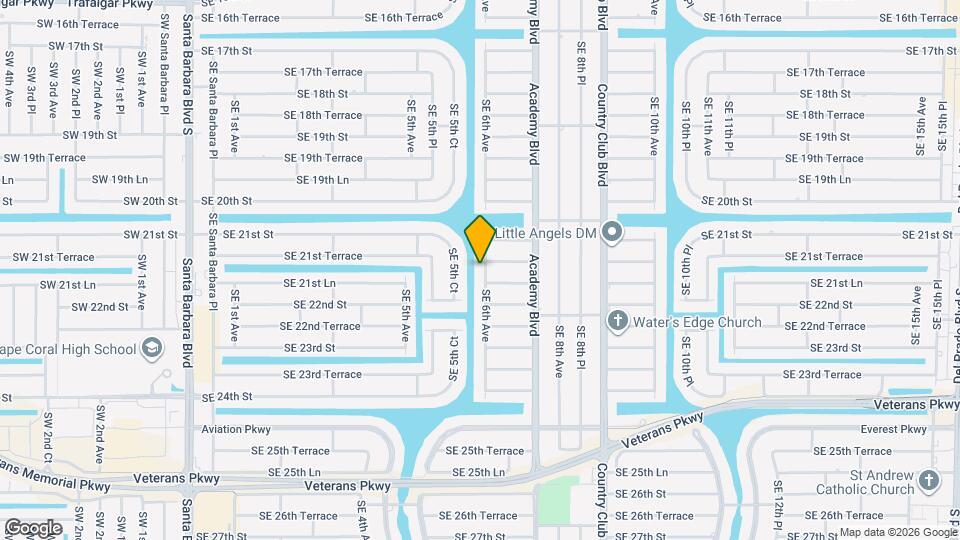 2122 SE 6th Ave Map and Location Details