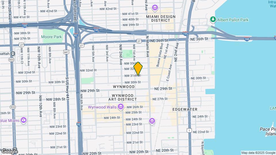 74 NW 31st St Map and Location Details