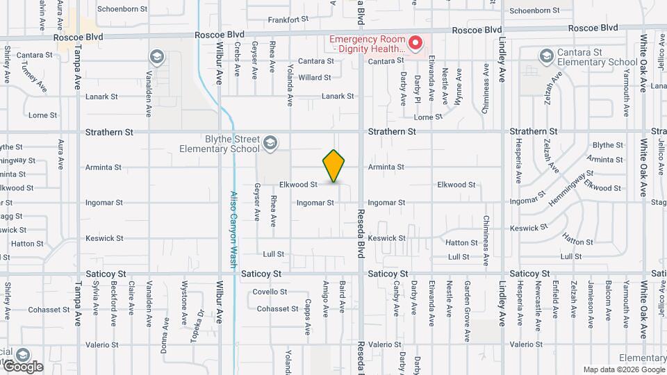 18546 Elkwood St Mapa y Detalles de la Ubicación
