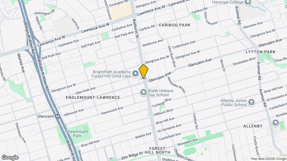 500 Glencairn Ave, Unit 303 Map and Location Details
