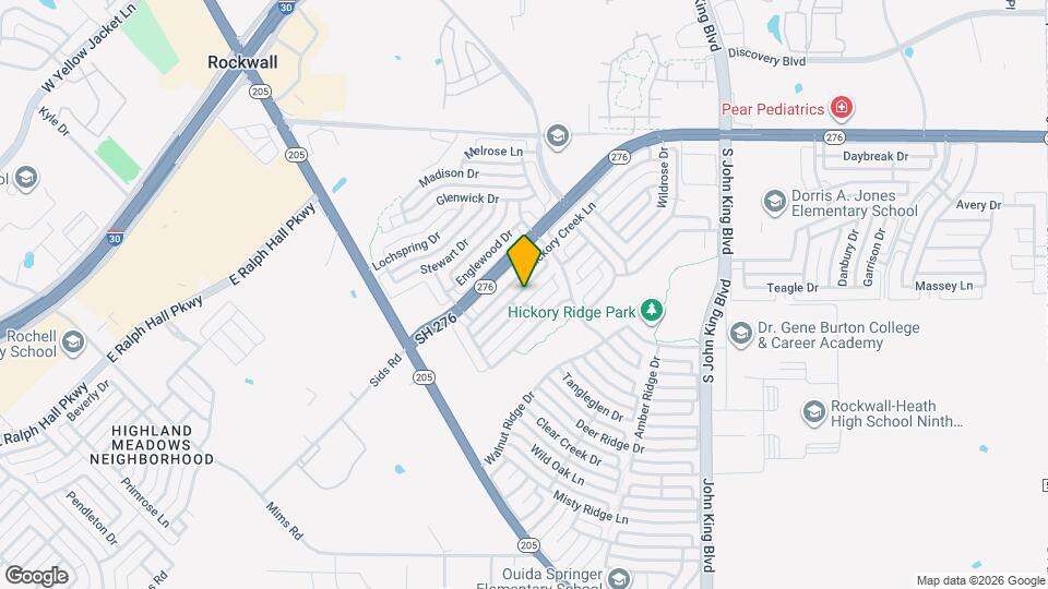 1492 Greenbrook Dr Map and Location Details