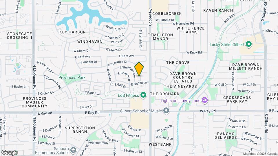 1957 E Ironwood Dr Map and Location Details