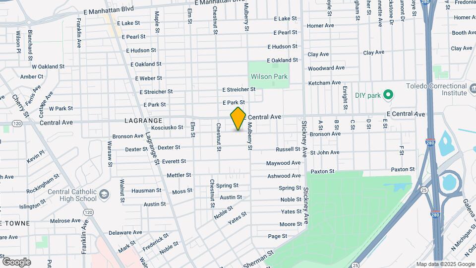 544 Bronson Ave Map and Location Details