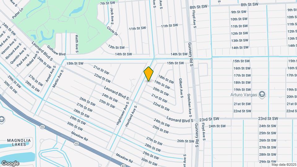 4554 20th St SW Map and Location Details