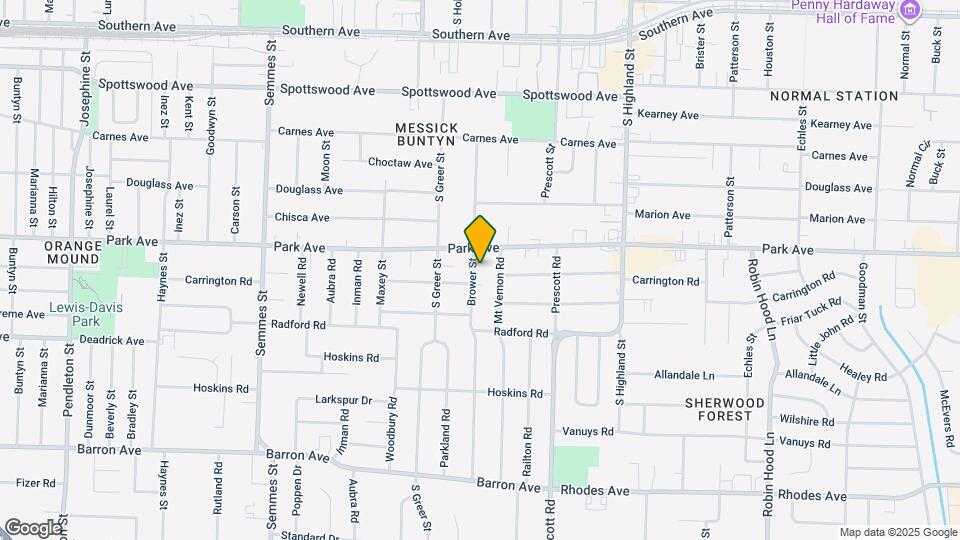 906 Brower St Map and Location Details