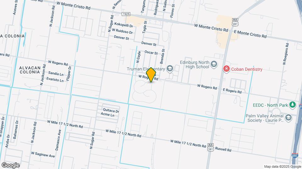 18 N Day Lily Ave Map and Location Details