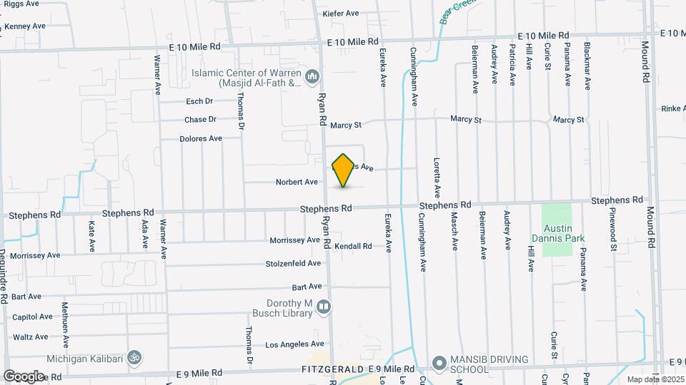 4144 Norbert Ave Map and Location Details
