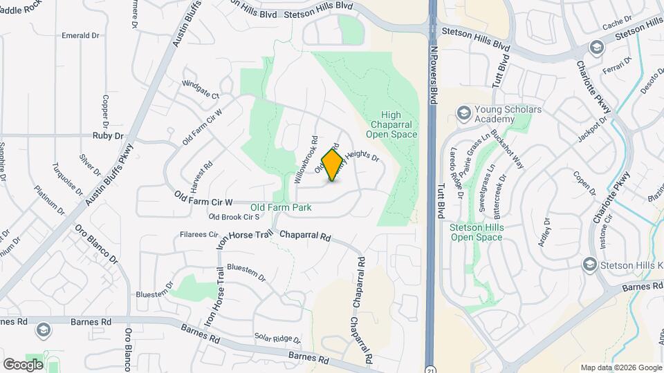 5459 Country Heights Dr Map and Location Details