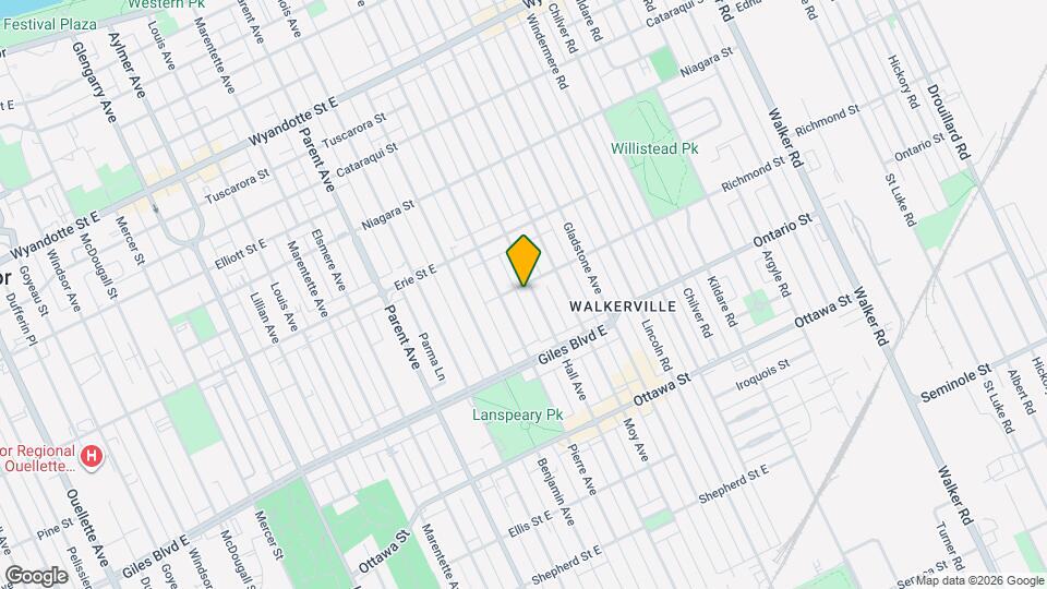 1111 Hall Ave Mapa y Detalles de la Ubicación