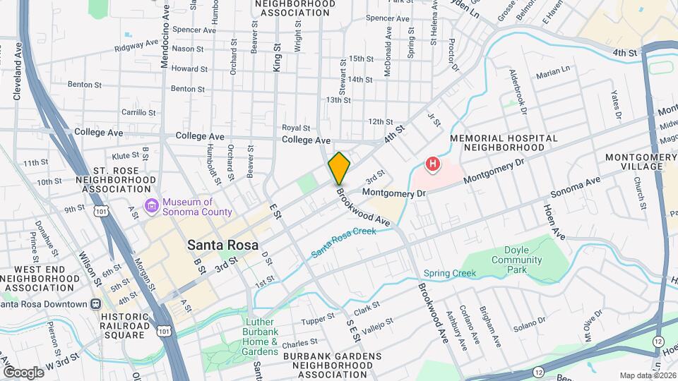 73 Brookwood Ave Map and Location Details