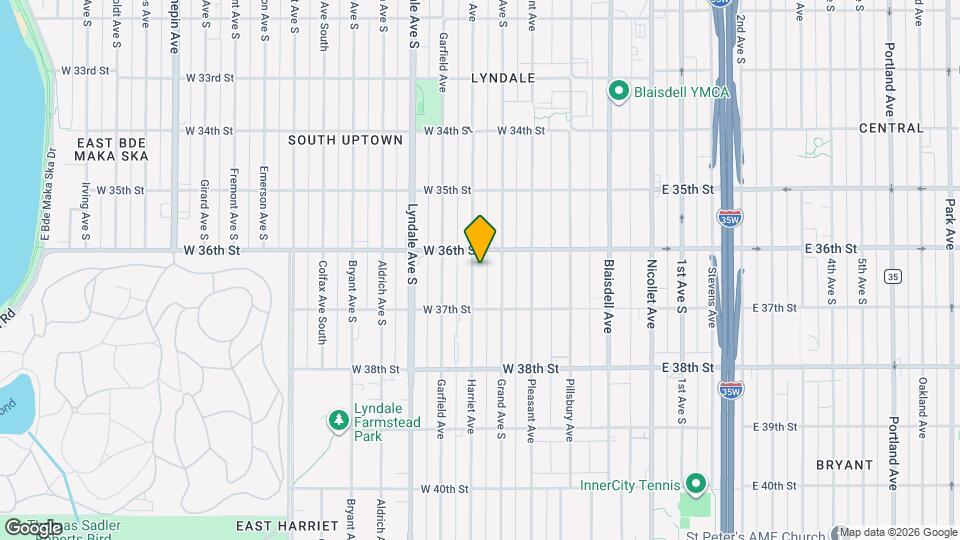 3617 Harriet Ave Map and Location Details