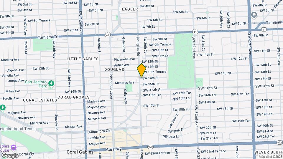 3690 SW 14th St Map and Location Details