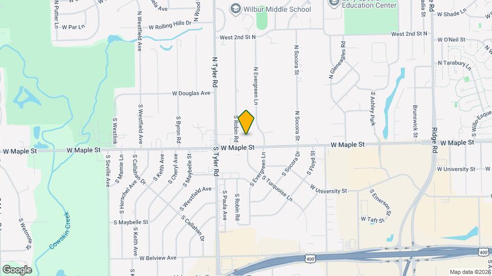 8510 W Maple St Map and Location Details