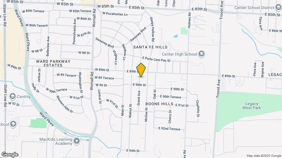 8919 Grand Ave Map and Location Details