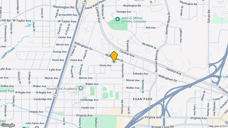 1437 Vesta Ave Map and Location Details