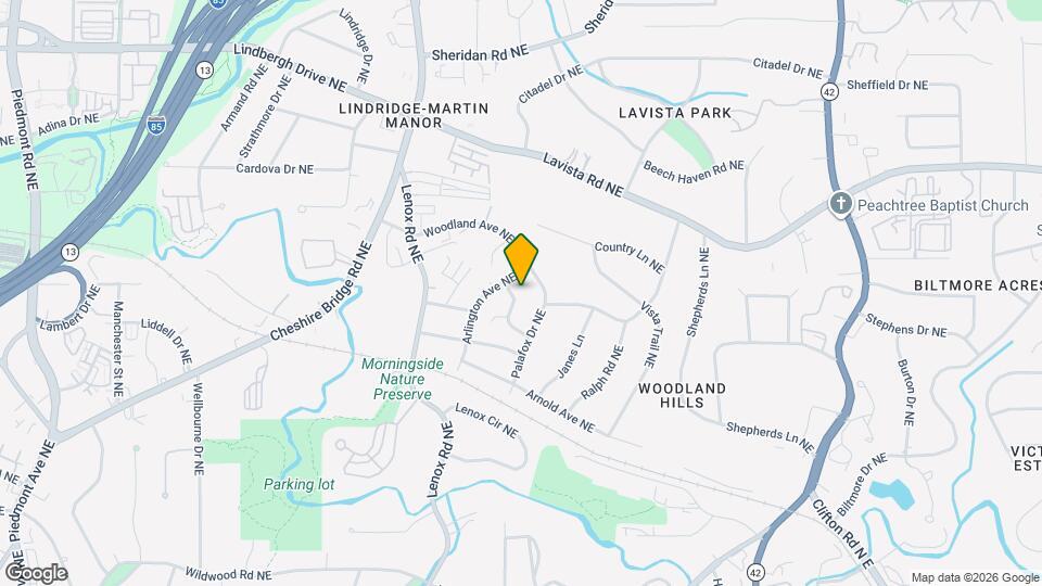 1159 Arlington Pkwy NE Map and Location Details