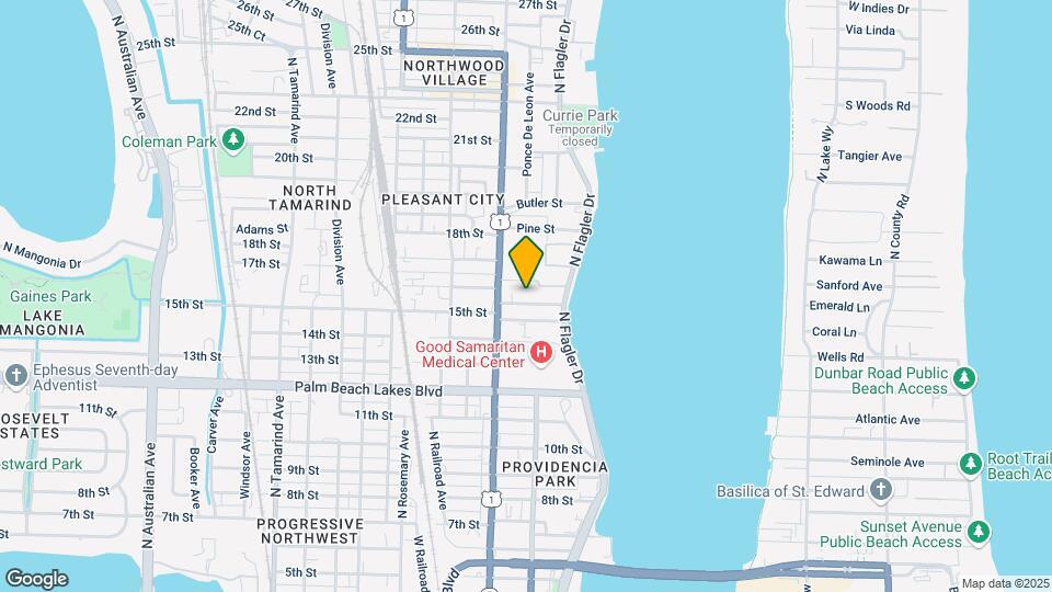 307 S Lakeside Ct Map and Location Details
