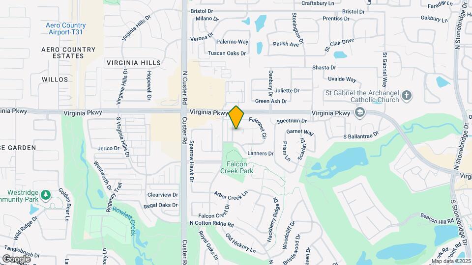 109 Falcon Creek Dr Map and Location Details