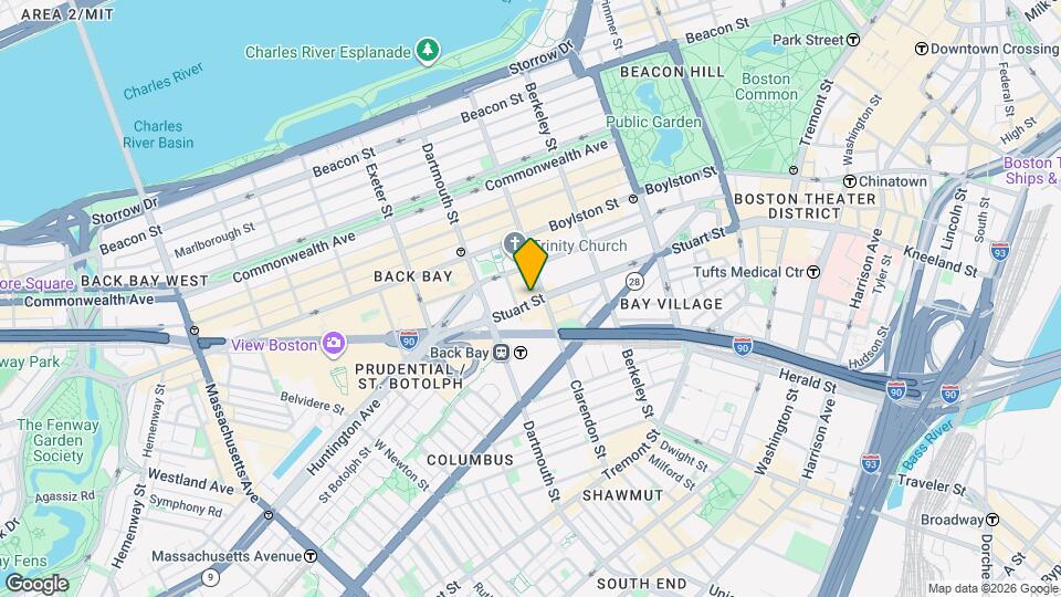 436 Stuart St, Unit 1612 Mapa y Detalles de la Ubicación