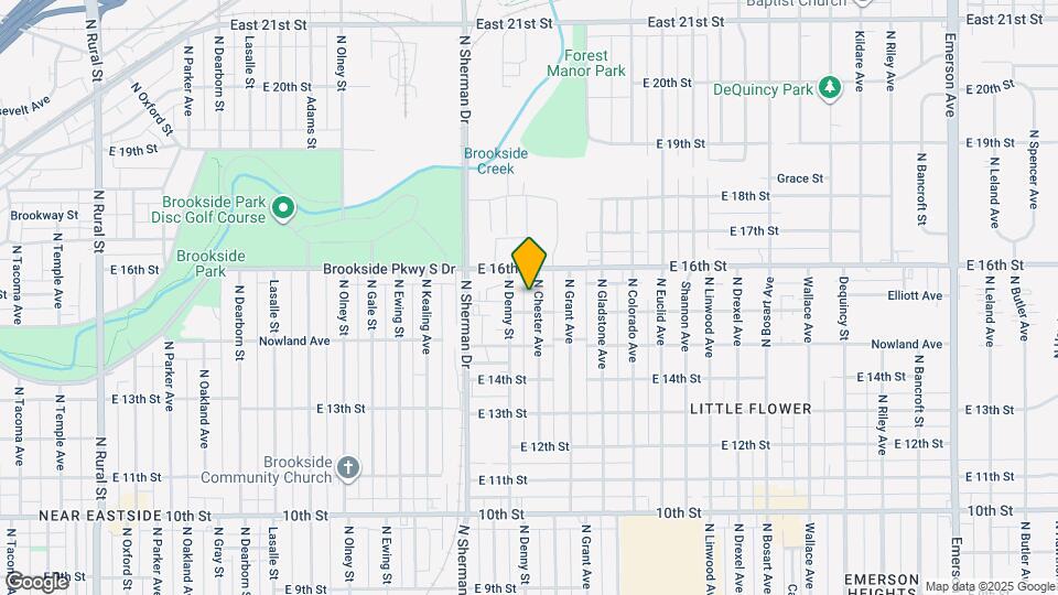 1514 N Chester Ave Map and Location Details