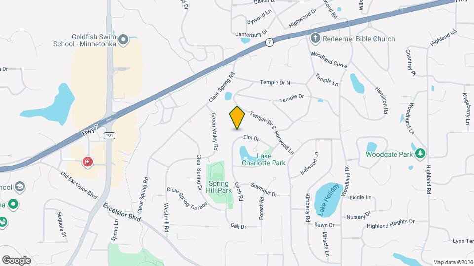 16624 Elm Dr Map and Location Details