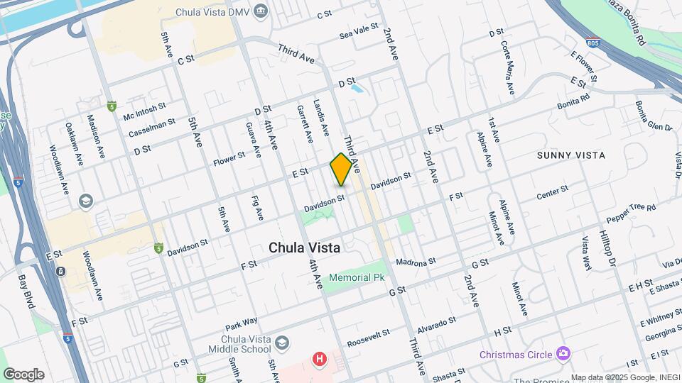 Lofts on Landis Mapa y Detalles de la Ubicación