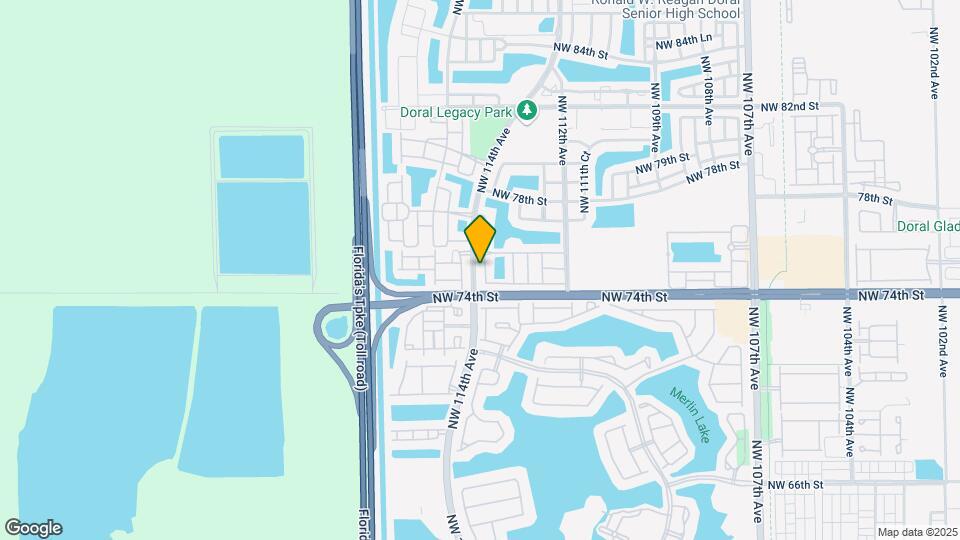 7506 NW 113th Path Map and Location Details