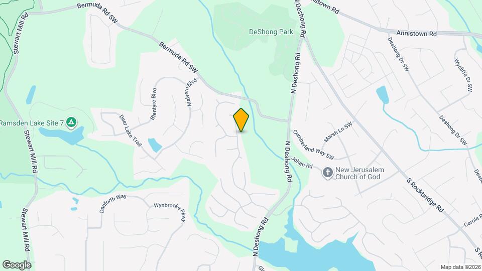 6882 Waters Edge Dr Mapa y Detalles de la Ubicación