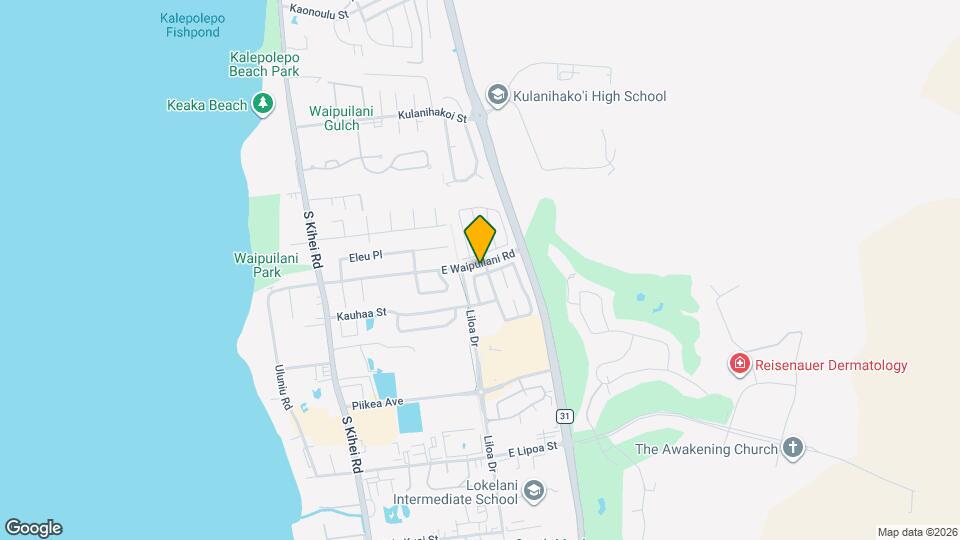 8 Waiwali St Map and Location Details