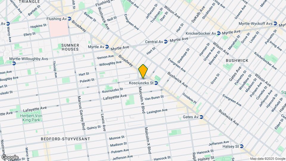 1094 DeKalb Ave Map and Location Details