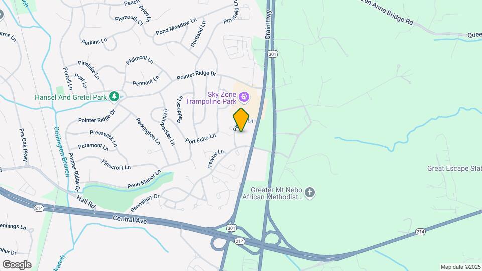16422 Pennsbury Dr Mapa y Detalles de la Ubicación