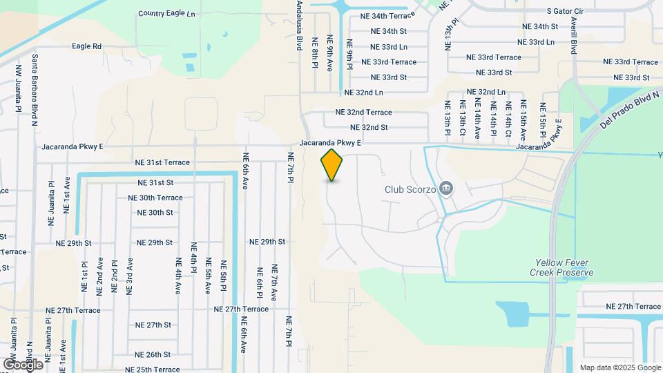 2681 Blue Cypress Lake Ct Map and Location Details
