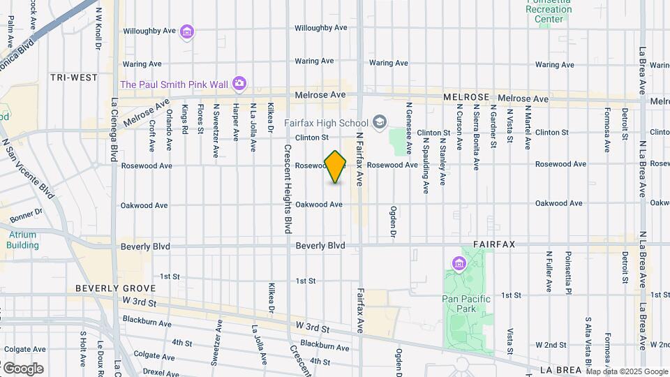 429 Hayworth Ave Map and Location Details