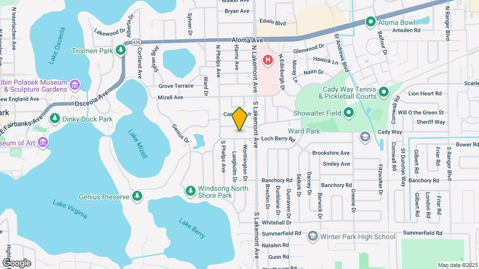 1817 Loch Berry Rd Map and Location Details