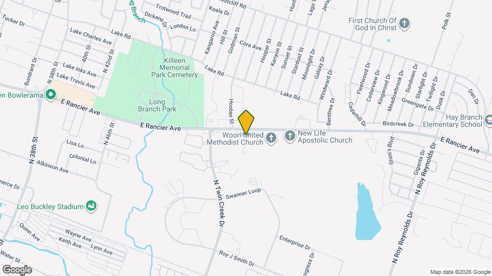 1104 Eastside Dr Map and Location Details