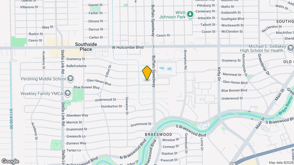 3214 Glen Haven Blvd Map and Location Details