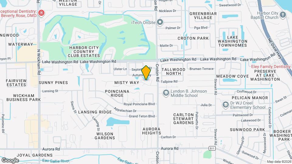 2168 Misty Way Ln Map and Location Details