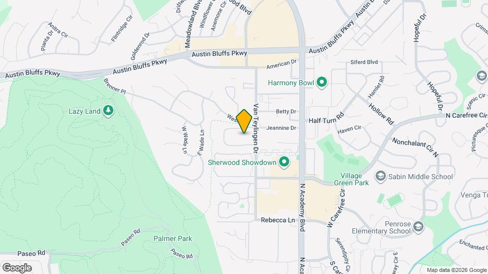 3342 Queen Anne Way Mapa y Detalles de la Ubicación