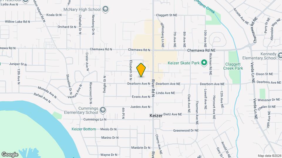 4846 Elvira Pl N Map and Location Details