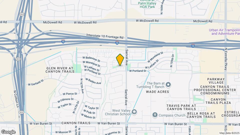 16355 W Latham St Map and Location Details