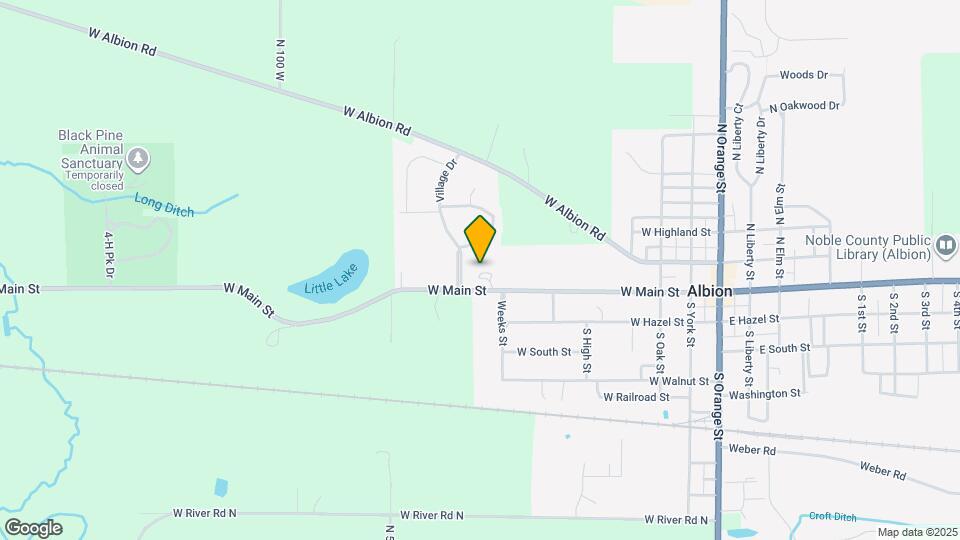 713 W Main St Map and Location Details