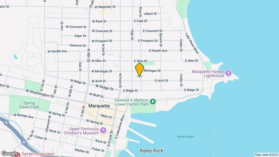 419 Pine St, Unit #2 Map and Location Details