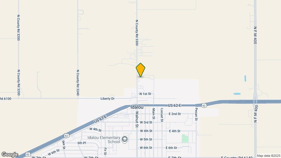 7212 N County Rd 3300 Map and Location Details